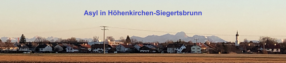 Asyl in Höhenkirchen-Siegertsbrunn